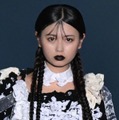 「今日好き」おひなさま（長浜広奈）、レース×稲藁の斬新コーデ 黒リップで魅了【TGC新潟2026】 画像
