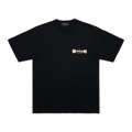 ちいかわ×オリオンビール シーサーのおみやげやさん Tシャツ ブラック_カンパ～イ／©Orion ©nagano ©nagano / chiikawa committee