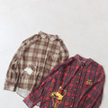 Winnie the Pooh/シアーチェックシャツ ¥4,990