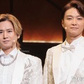 「New HISTORY COMING ARENA LIVE-The Imperial Theatre Symphony-」開幕記念会見に出席した堂本光一、井上芳雄（C）モデルプレス