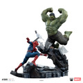 『マーベル』 【アイアン・スタジオ　スタチュー】「アートスケール」1/10スケール　スパイダーマン vs ハルク