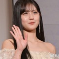 元乃木坂46中村麗乃、白レースタイツ姿のフレンチガーリーコーデ公開「異世界」「上品で素敵」と反響 画像