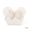 ディズニー ミニーフェイス ポーチ各 3,000 円／© Disney