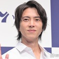 介護用品レンタル・リネンサプライ「ヤマシタ」新CM発表会に出席した山下智久（C）モデルプレス
