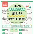 中学生のための楽しいかがく教室