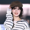 乃木坂46筒井あやめ、チラ見せレースが可愛い キャスケットでカジュアル秋冬コーデ 【TGC2026A/W】 画像
