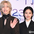 うるわしすぎて発光していた“W王子”道枝駿佑＆安斉星来（C）モデルプレス