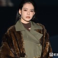 なごみ、オールバックヘアでオーラ全開 抜群スタイル際立つロングコート姿【TGC北九州2026】 画像