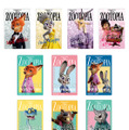 雑誌風ステッカー　550円© Disney