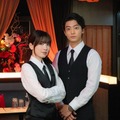 伊藤健太郎、永野芽郁主演「ヒマチの嬢王」で重要人物役 黒服姿の2ショットビジュアルも解禁 画像