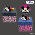「ミッキーマウス&ミニーマウス ギャルっぽレオパード ぬいぐるみ ギフトボックス」(全2種類)©Disney
