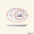 メラミンギョーザ皿 miffy／1,210円（税込）