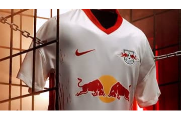 ライプツィヒ、2020-21新ユニフォーム発表！注目は「赤と黄の色彩ライン」 画像