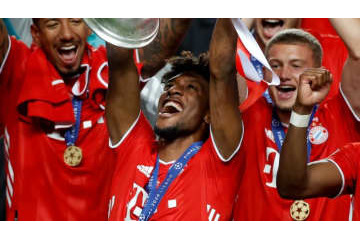 古巣PSGを沈めたバイエルンFWコマン、CL優勝後にこう述べた 画像