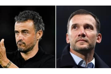 シェフチェンコvsルイス・エンリケ、試合中の「熱血」にファン萌える 画像