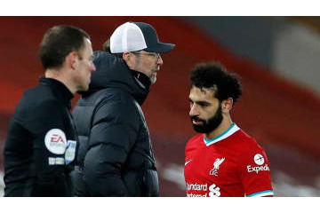 リヴァプールのサラー交代騒動…5分前に起きていたクロップの「絶叫」とは 画像