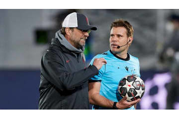 リヴァプール、CLレアル戦に3-1で敗戦…クロップは主審と舌戦バトル 画像