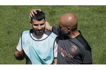 アグエロ父怒る「グアルディオラの涙、どうせウソ泣きだ」 画像