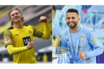 シティ移籍！？ 怪物ホーラン、休暇先でマフレズと遊ぶ 画像