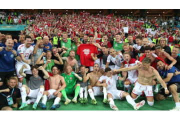 EURO2020で大躍進！デンマーク、街中で衝撃の光景がひろがる 画像