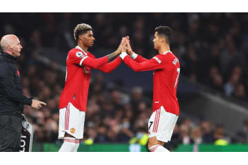 スールシャールのベンチ采配に怒る！？ラッシュフォード、レジェンドに反論 画像