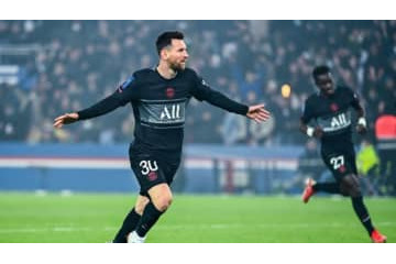 メッシ、PSGでのノーゴール記録終焉！「伝家の宝刀シュート」がこれ 画像