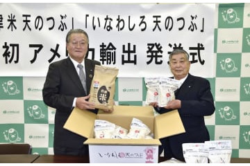 福島のコメ、米国へ初輸出 画像