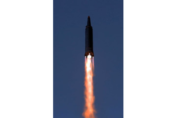 ミサイル高度50キロと分析 画像