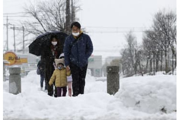 大雪、滋賀と札幌は記録更新 画像