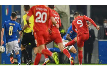 W杯欧州プレーオフ、「EURO王者」イタリアが敗退…終了間際の失点で 画像