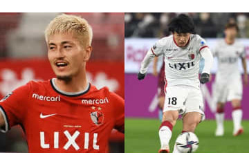 J最強2トップが暴れる！鈴木優磨、上田綺世のゴールに「アイツ以外は決められない」 画像