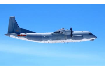 沖縄南方に中国の電子戦機 画像