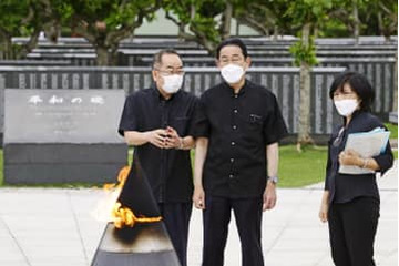 首相、復帰50年の沖縄を訪問 画像