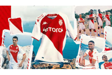 モナコが2022-23新ユニフォーム発表！優雅な「王妃デザイン」を継承 画像