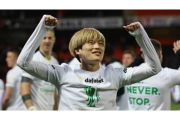古橋亨梧、現地紙のセルティックMVPは逃すも「最強補強選手」に！ 画像