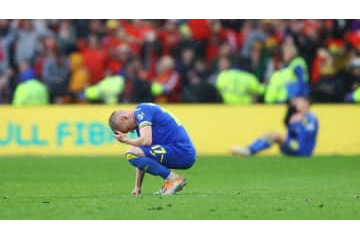 ウクライナ、W杯出場ならず…涙のジンチェンコは「申し訳ない」 画像