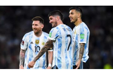 「自分よりもメッシ先輩のためにW杯で優勝したい」アルゼンチン代表MFが宣言 画像