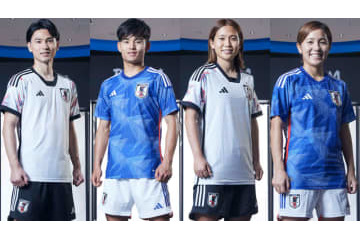 日本代表の新ユニフォーム、男女7選手の着用姿とデザインへの感想を公開！ 画像