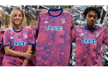 ユヴェントス、22-23新サードユニフォーム発表！「万華鏡の世界」を描く 画像