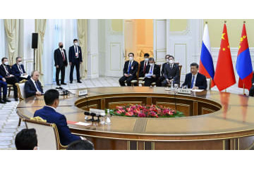 中ロ、天然ガス管建設で合意 画像