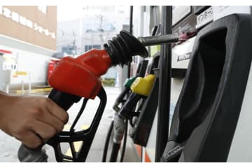 ガソリン4週連続で値下がり 画像