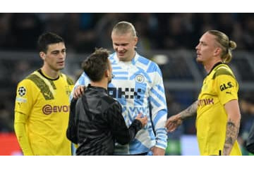 ハーランド、古巣ドルトムント戦は45分で交代 「試合前に発熱」とペップ説明 画像