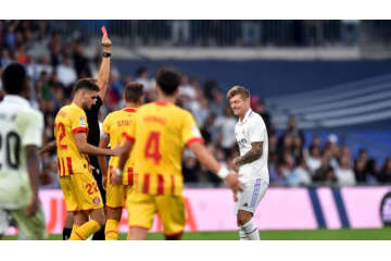 レアルMFクロース、人生初の退場シーンがこれ 画像