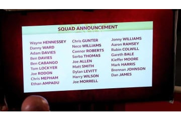 ベイルもラムジーも！ウェールズ代表、W杯メンバー発表 画像