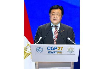 環境相、気象災害低減へ支援表明 画像