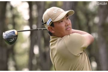 松山英樹以来の新人賞金王「めちゃくちゃ狙っています」　320ヤード砲の河本力は久々“トレ”で逆転キングに望み 画像