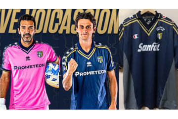 デザインは“伝説”中田ヒデ時代！パルマが「109周年記念ユニフォーム」を発表 画像