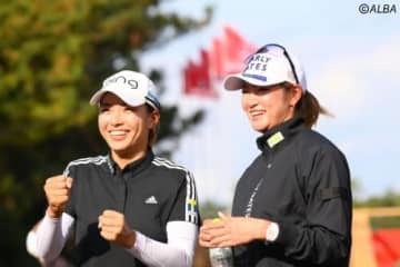 渋野日向子も“原ちゃん”との2サムにワクワク 「ふたりで盛り上げたい」 画像