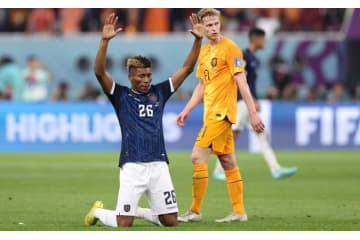 お祈りを捧げるシーンに注目！エクアドル代表ケビン・ロドリゲス 画像