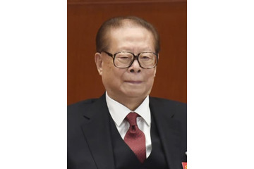 中国の江沢民元主席が死去 画像